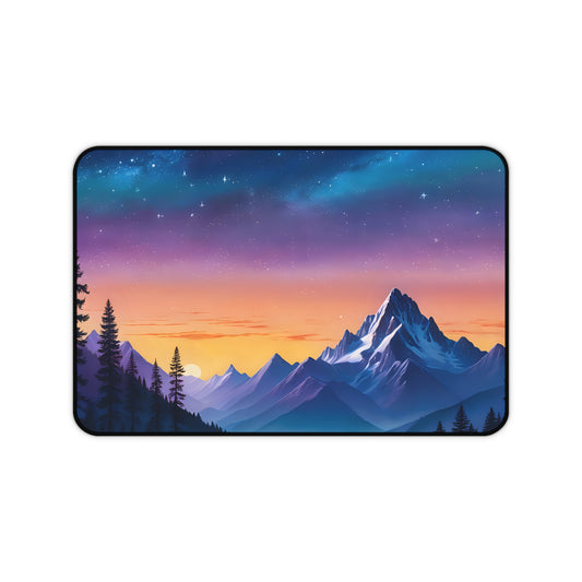 Desk Mat | Mountain View at Sunset