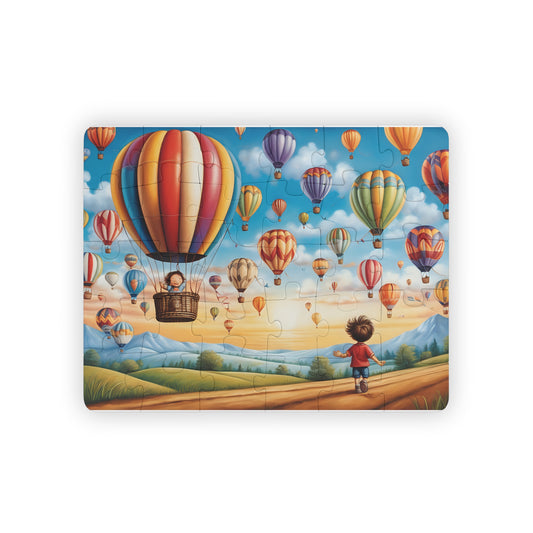 Copy of Colorful Balloons in the Sky Kids' Puzzle, 30-Piece